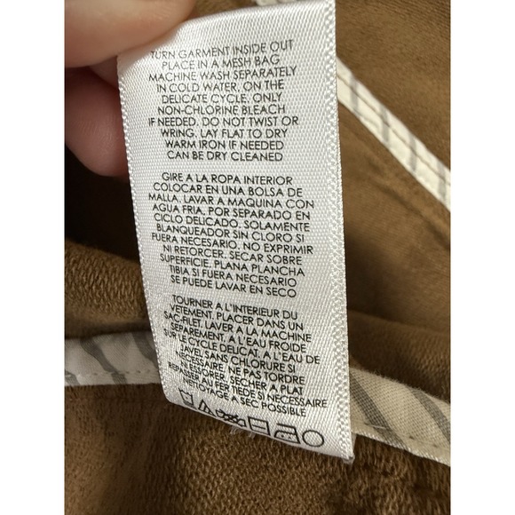 Womens Brown Corduroy Jacket Medium Fall Retro Longer Blazer Style Phoebe 90s - Picture 7 of 10